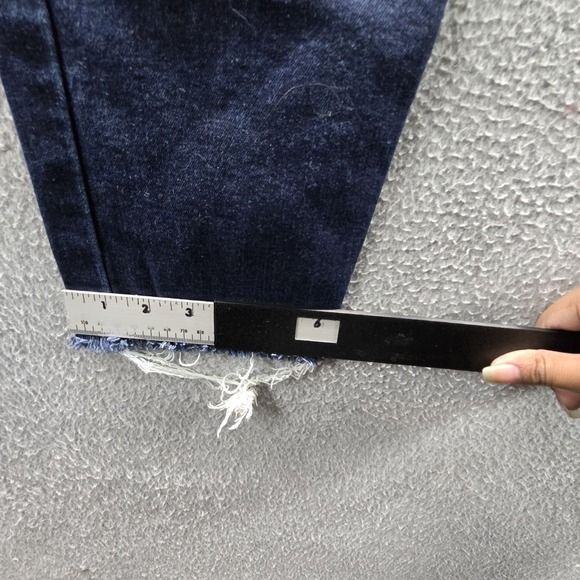 Levi's 512 Men Jeans 33X32 Dark Blue Denim Taper Fit 25" Inseam - Picture 13 of 16